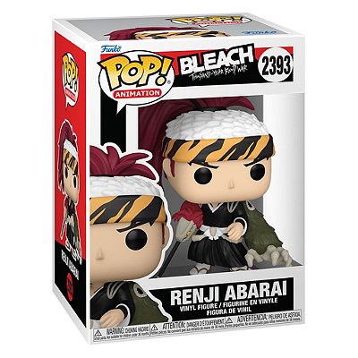 Pop! Anime Bleach TYBW Renji Abarai Original Funko Colecionável Lacrado Autêntico