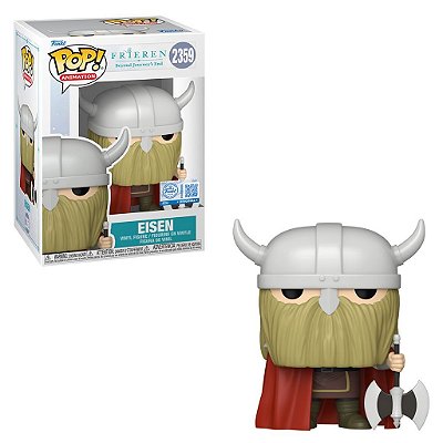 Pop! Frieren Beyond Journey's End Eisen #2359 Original Funko Colecionável Autêntico