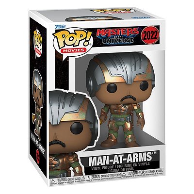 Pop! TV Masters Of The Universe Man-at-arms #2022 Original Funko Colecionável Autêntico