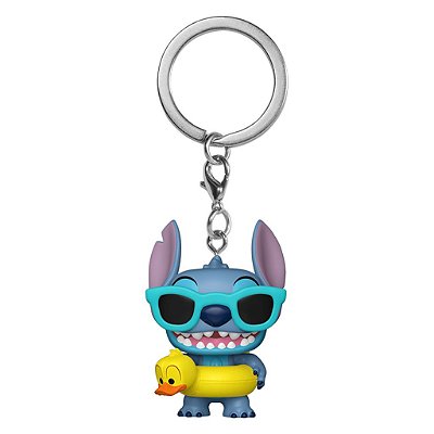 Pop! Keychain Disney Lilo Stitch Tuber Original Funko Colecionável Lacrado Autêntico