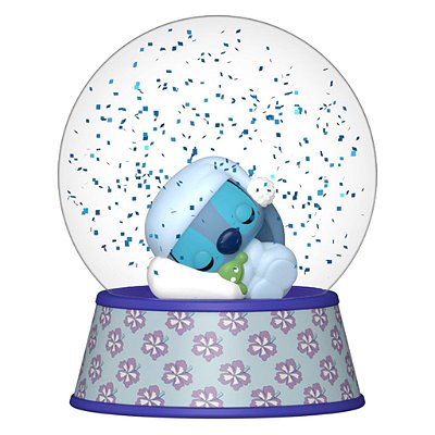 Funko Minis Snow Disney Stitch Sleeping Stitch Original Funko Colecionável Autêntico