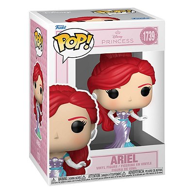 Pop! Disney Princess Grand Entrance Ariel #1739 Original Funko Colecionável Autêntico