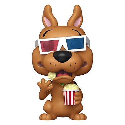 Pop! Scooby-doo 2 com 3D #2040 Produto Original Funko Lacrado Colecionável Autêntico de Vinil