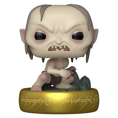 Pop! Lord of the Rings Plus Gollum Glow #1831 Original Funko Colecionável Autêntico
