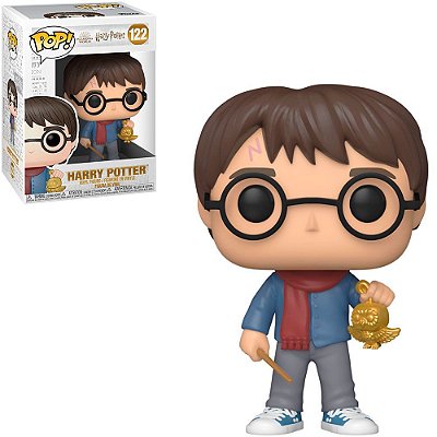 Pop! Harry Potter Holiday Harry Potter Harry Potter #122 Original Funko Colecionável Autêntico