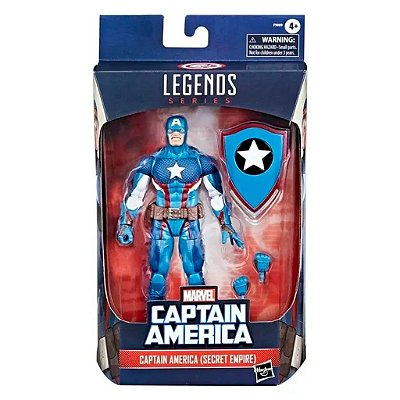 Action Figure Hasbro Marvel Legends Captain America Secret Empire Colecionável Original Lacrado