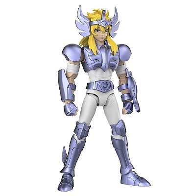 Model Kit Blokees Saint Seiya Champion Class 07 Cygnus Hyoga Figura Colecionável Original Lacrada