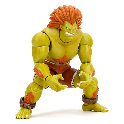 Action Figure Jada Toys Street Fighter Blanka Deluxe Figura Colecionável Original Lacrada