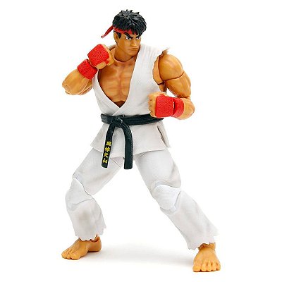 Action Figure Jada Toys Street Fighter Ryu Figura Colecionável Original Lacrada Autêntica Premium