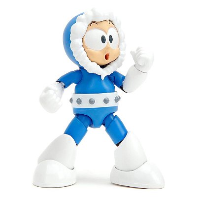 Action Figure Jada Toys Mega Man Ice Man Figura Colecionável Original Lacrada Autêntica Premium