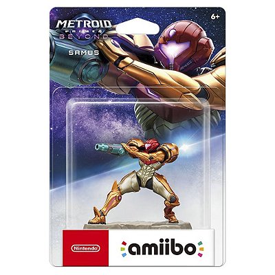 Figura amiibo Amiibo Metroid Prime Beyond Samu Figura Colecionável Original Lacrada