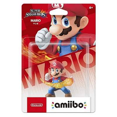 Figura amiibo Amiibo Super Mario Figura Colecionável Original Lacrada Autêntica Premium
