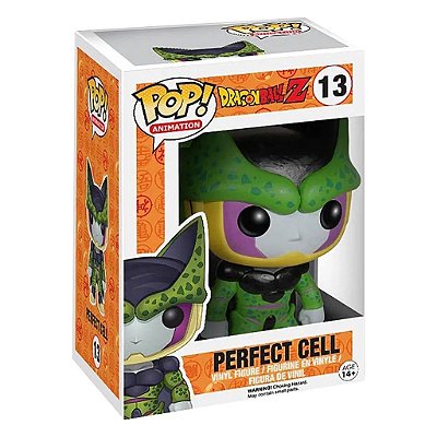 Funko Pop! Dragon Ball Z Perfect Cell Figura Colecionável Original Lacrada Autêntica Premium