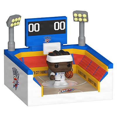 Funko Bitty Pop! NBA Shai Gilgeous and Basketball Arena Figura Colecionável Original Lacrada
