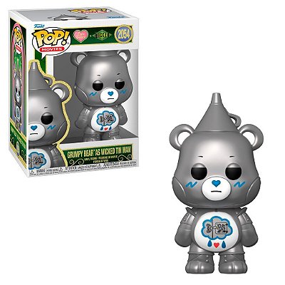 Funko Pop! Care Bears Wicked Grumpy Bear Tin Man Figura Colecionável Original Lacrada