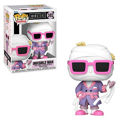 Funko Pop! Universal Monsters Invisible Man Figura Colecionável Original Lacrada