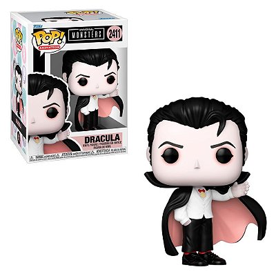 Funko Pop! Universal Monsters Dracula Figura Colecionável Original Lacrada Autêntica Premium