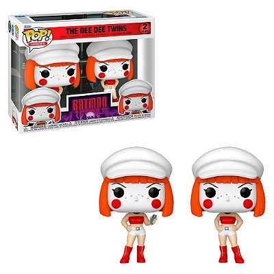 Funko Pop! Batman Beyond the Dee Dee Twins 2pack Figura Colecionável Original Lacrada