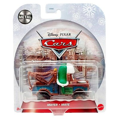 Figura Mattel Disney Pixar and Cars Wintertime Mater Colecionável Original Lacrado Autêntico
