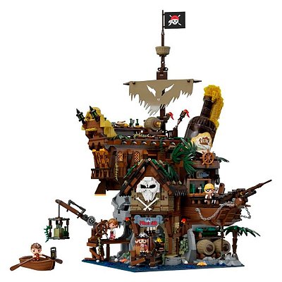 Blocos de Montar Pantasy The Pirates Pub Set 85022 Original Lacrado Colecionável