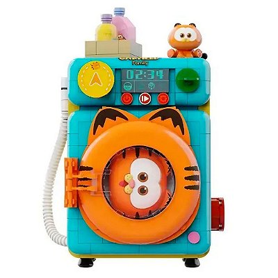 Blocos de Montar Pantasy Garfield Movie Machines Washing Set 86821 Original Lacrado Colecionável