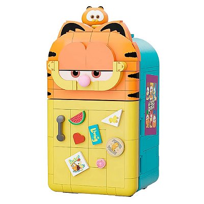 Blocos de Montar Pantasy Garfield Family Machines Series Fridge Set 86809 Original Lacrado