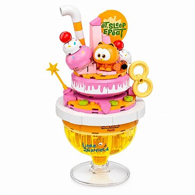 Blocos de Montar Pantasy Garfield Family Special Drink Set 86806 Original Lacrado Colecionável