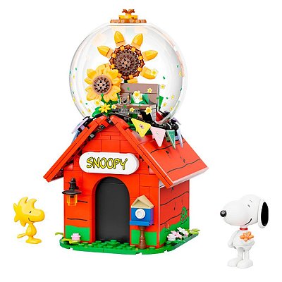 Blocos de Montar Pantasy Peanuts Snoopy Red House Set 86918 Original Lacrado Colecionável