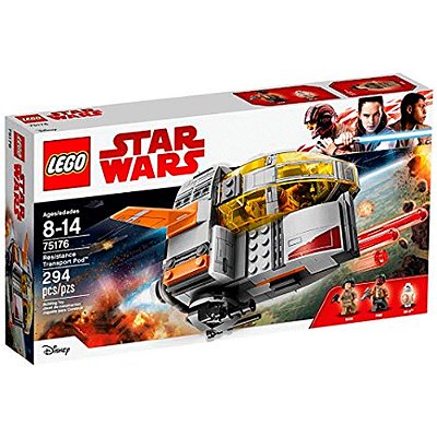 Blocos de Montar Lego Star Wars Resistance Transport Set 75176 Original Lacrado Colecionável