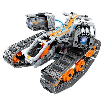 Blocos de Montar iM.Master 4-em-1 Remote Tank Building Set 604 Peças Original Lacrado Colecionável