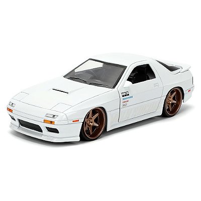 Miniatura Jada Toys JDM Mazda 1985 Escala 1:24 Diecast Metal Original Colecionável Autêntica Premium