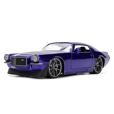 Miniatura Jada Toys Bigtime Muscle Chevrolet 1971 Camaro Escala 1:24 Diecast Original Colecionável