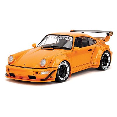 Miniatura Jada Toys Pink Slips W3 2016 Porsche RWB Jibiki Bodykit Escala 1:18 Diecast Metal Original