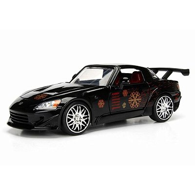 Miniatura Jada Toys Fast & Furious Jhonny's Honda S2000 Escala 1:24 Diecast Original Colecionável