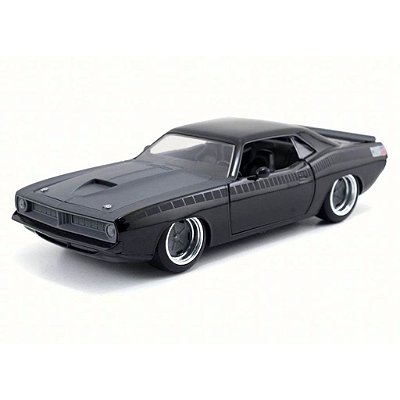 Miniatura Jada Toys Fast & Furious Letty's Dodge Plymouth Barracuda Escala 1:24 Diecast Original