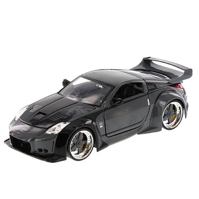 Miniatura Jada Toys Nissan 350Z do D.K (Tokyo Drift) Escala 1:24 Diecast Original Colecionável