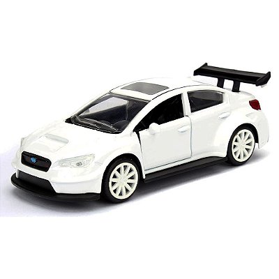 Miniatura Jada Toys Mr. Little Nobody's Subaru WRX STI Escala 1:32 Diecast Original Colecionável