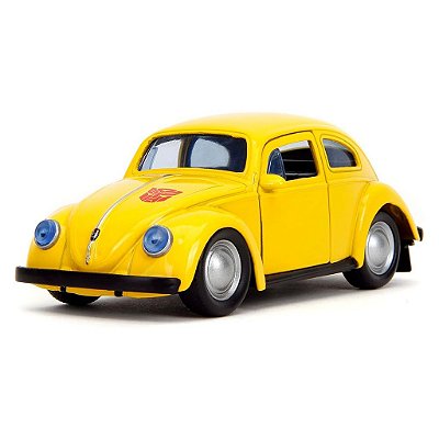Miniatura Jada Toys Hollywood Rides Transformers G1 Volkswagen Beetle Bumblebee Diecast Original