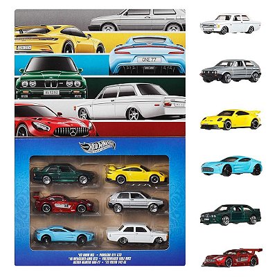 Miniatura Hot Wheels Pack Euro Style Multipack 2026 Diecast Original Colecionável