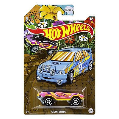 Miniatura Hot Wheels Spring Geoterra JKY39 Diecast Metal Original Colecionável Autêntica Premium