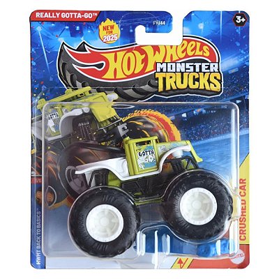Miniatura Hot Wheels Monster Truck Gotta Go JCG69 Diecast de Metal Original Lacrada Colecionável Au