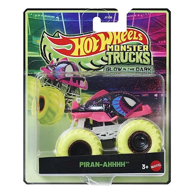 Miniatura Hot Wheels Monster Truck Piran-ahhhh JFX13 Diecast Original Colecionável