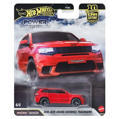 Miniatura Hot Wheels Premium Culture Legends 2019 Jeep Grand JKF28 Diecast Original Colecionável