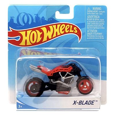 Miniatura Hot Wheels Moto X-blade JFB60 Escala 1:18 Diecast Original Colecionável