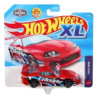 Miniatura Hot Wheels Xl 2626 New Toyota Supra JKL10 Diecast Original Colecionável