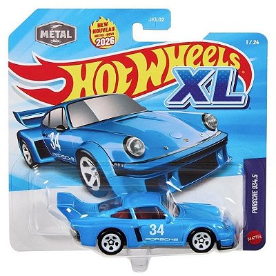 Miniatura Hot Wheels Xl 2626 New Porsche 934.5 JKL09 Diecast Original Colecionável