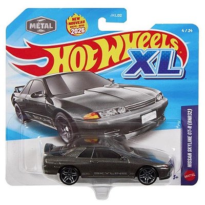 Miniatura Hot Wheels Xl 2626 New Nissan Skyline GT-R CBNR32 JKL03 Diecast Original Colecionável