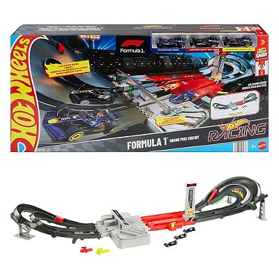 Miniatura Hot Wheels Racing Formula 1 Grand Prix Circuit JLB13 Diecast Original Colecionável