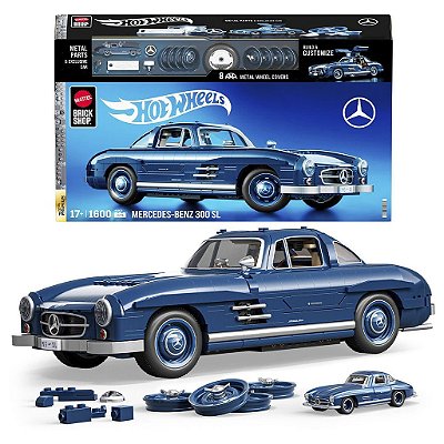 Miniatura Hot Wheels Collector Premium Mercedes Benz HWW25 Diecast Original Colecionável