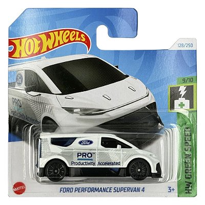 Miniatura Hot Wheels Ford Performance Super Van 4 L. HRY90 Diecast Original Colecionável